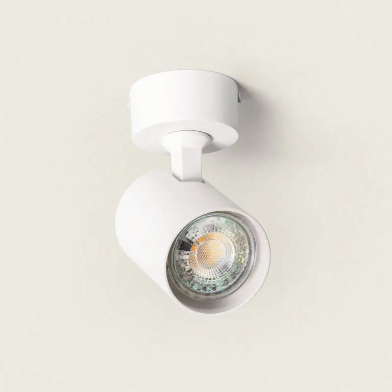 Plafonnier Orientable Aluminium Nona Blanc