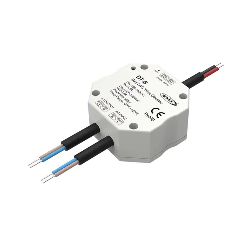 Convertisseur DALI-2 à TRIAC avec Push-Dim SKYDANCE DT-B Compatible avec Bouton-Poussoir