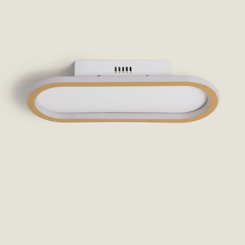 Plafonnier LED Aluminium 20W Gold Renoir