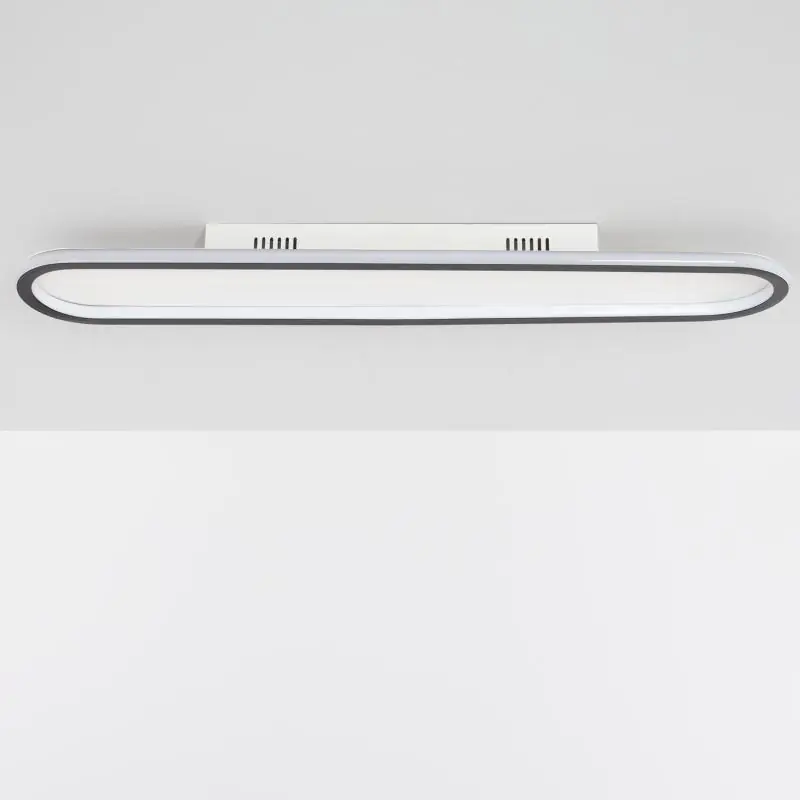 Plafonnier LED Aluminium Black Renoir 35W