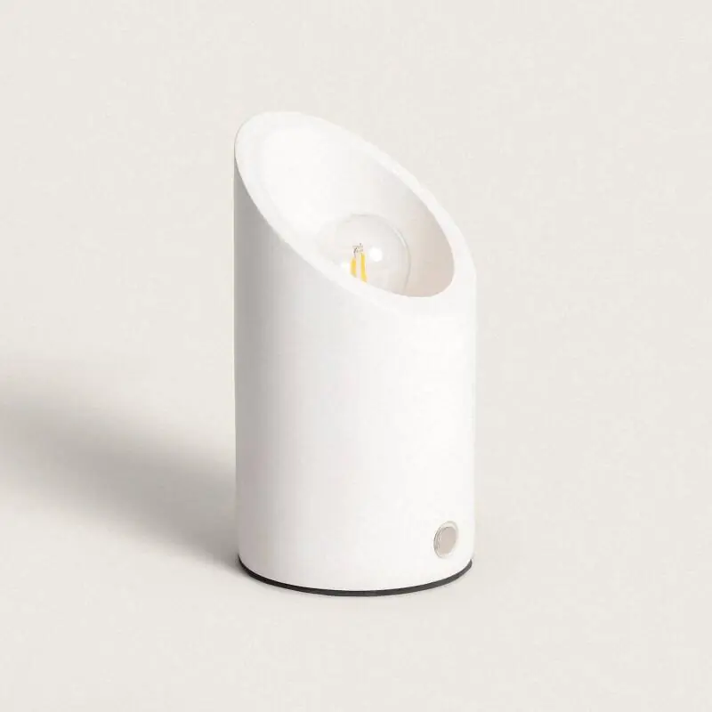 Lampe à Poser Plâtre Rise Uplighter avec Batterie USB Rechargeable