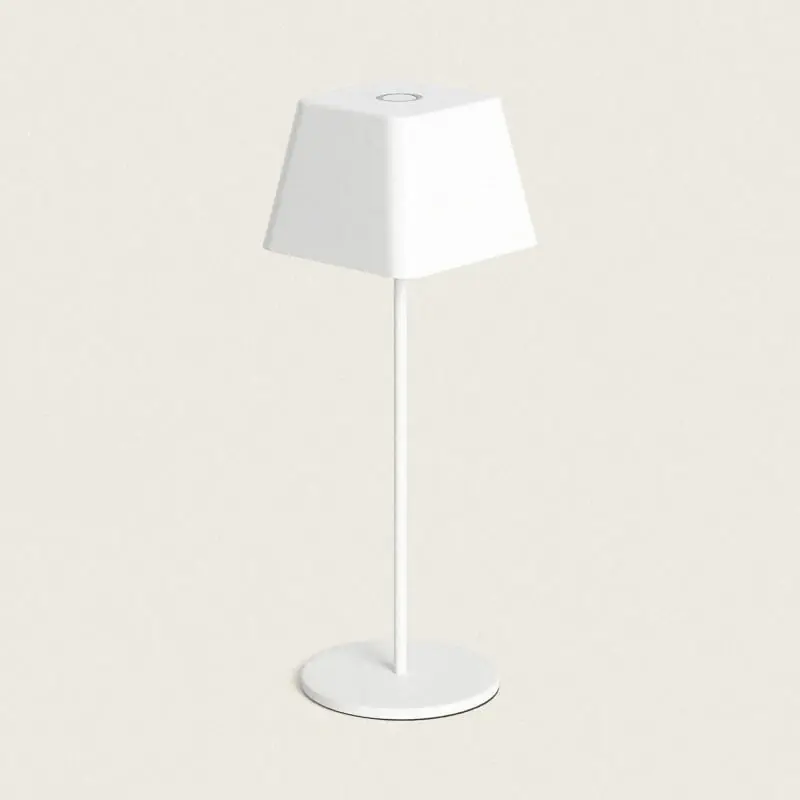 Lampe à Poser LED Extérieure portative Aluminium avec Batterie Rechargeable Willy