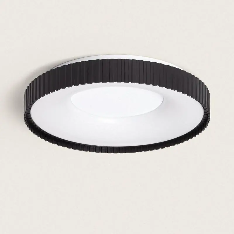 Plafonnier LED 24W Rond Métal CCT Sélectionnable Guerin