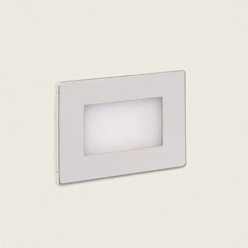Balise Murale Extérieure LED 3W Acier Inoxydable Encastrable Adal