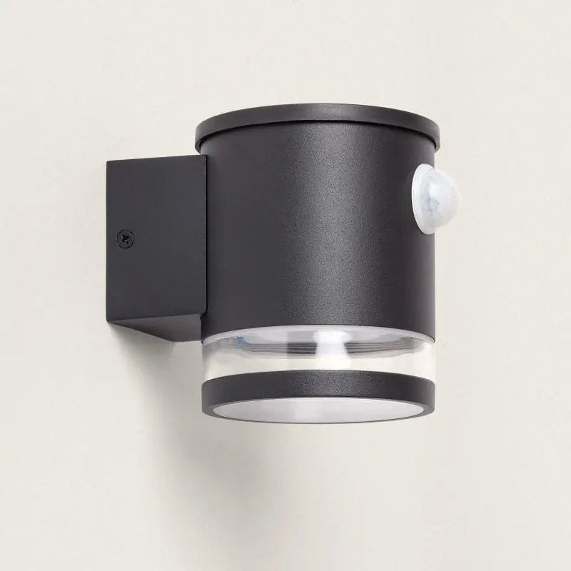 Applique Murale Extérieure Solaire LED Aluminium avec Détecteur de Mouvement Mini Draco