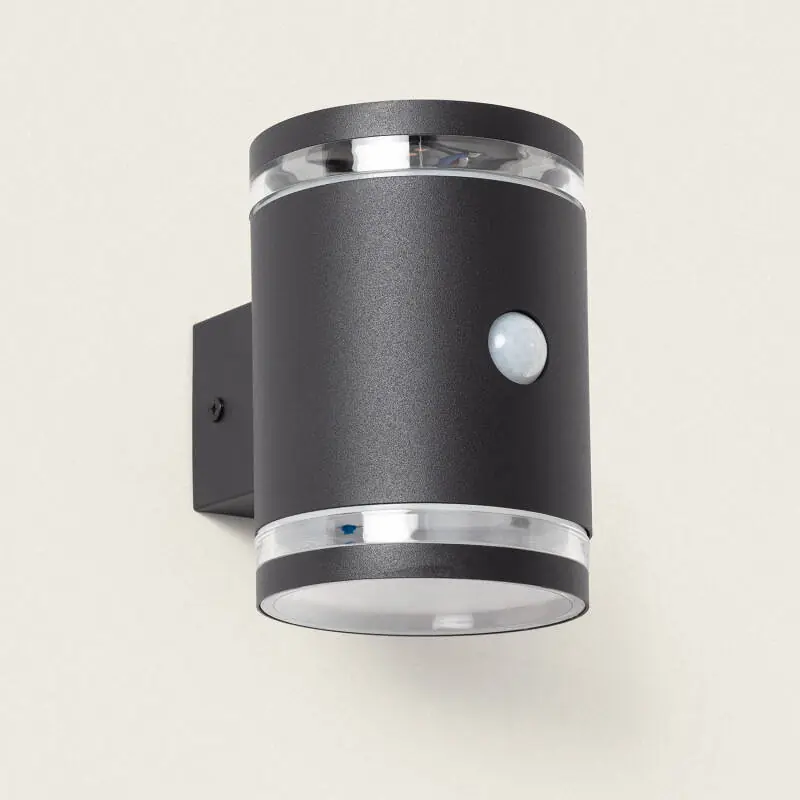 Applique Murale Extérieure Solaire LED Aluminium avec Détecteur de Mouvement Draco