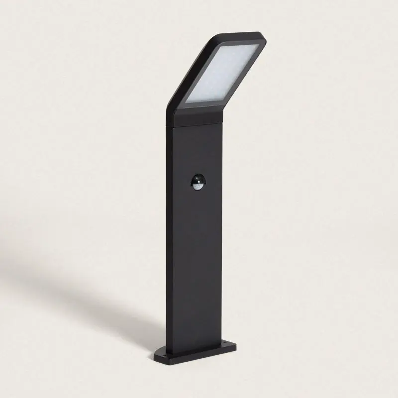 Balise Extérieure LED 9.5W en Saillie sur Pied 50cm Aluminium avec Détecteur de Mouvement Legacy