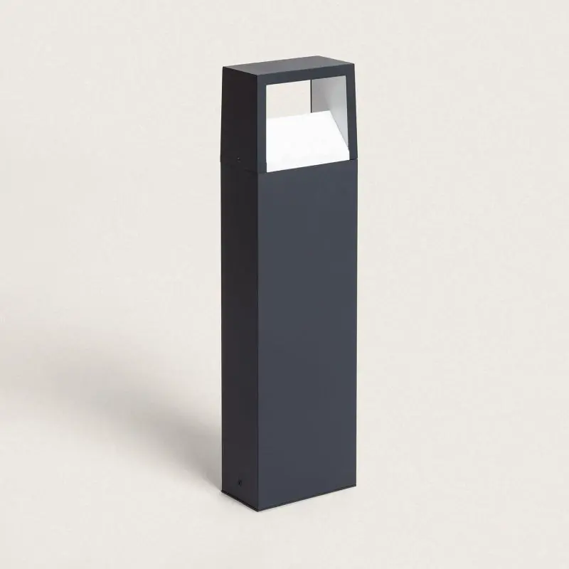Balise LED 9W Extérieure Aluminium en Saillie sur Pied 50cm Sheffield
