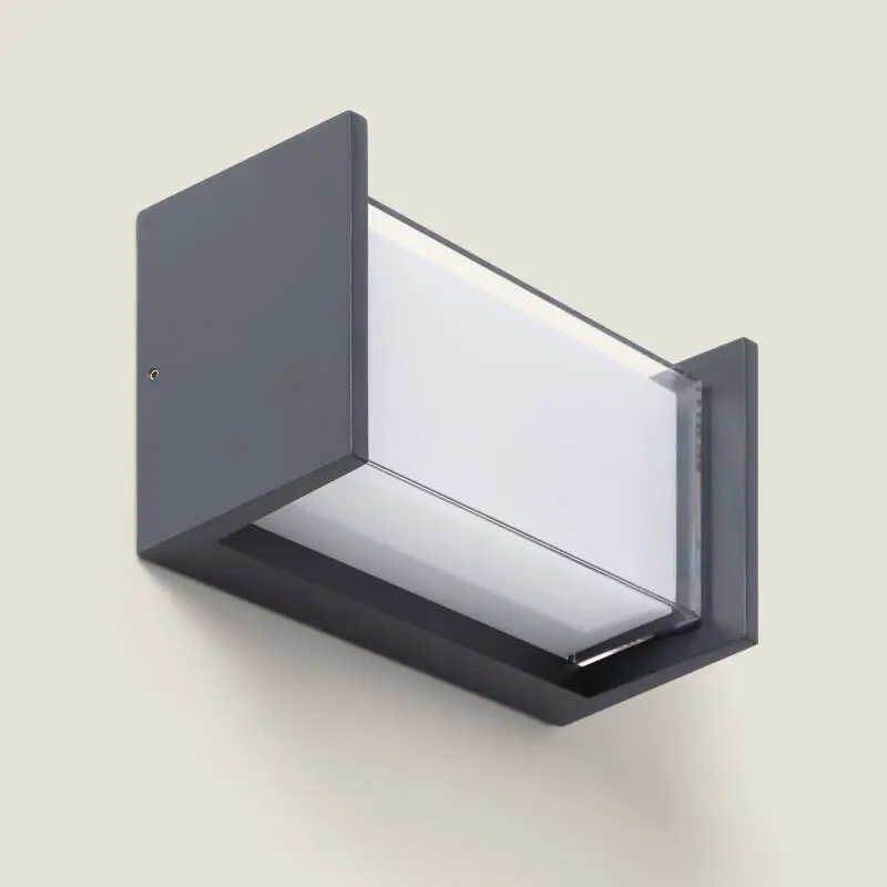Applique Murale Extérieure LED 12W Aluminium CCT Sélectionnable Double Éclairage Arelien