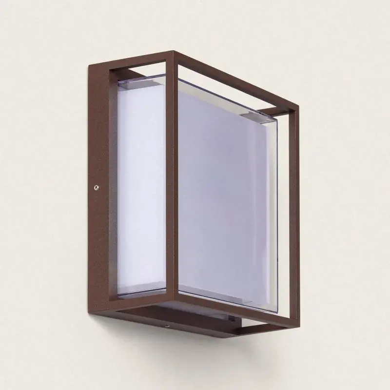 Applique murale extérieur LED à double diffuseur sélectionnable Arelien 20 W en aluminium CCT Sélectionnable