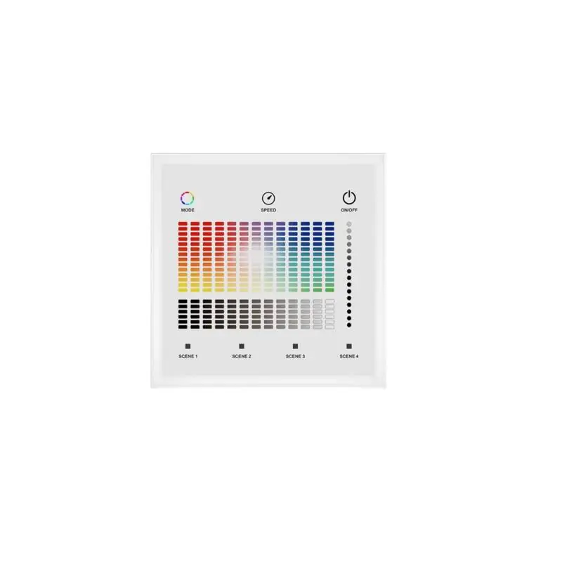 Panneau Tactile DMX Master Tactile RGBW SKYDANCE T14-S
