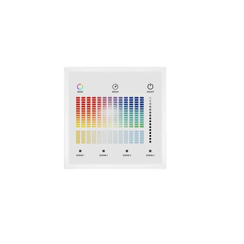 Panneau Tactile DMX Master Tactile RGB+CCT SKYDANCE T15-S