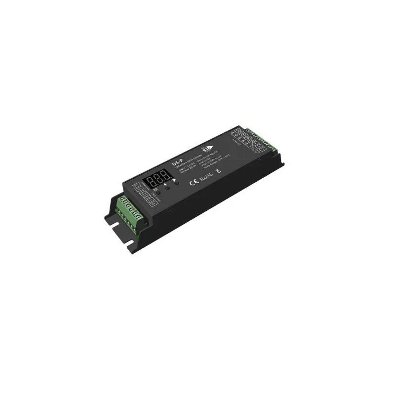 Décodeur DMX512 et RDM 5 Canaux 12-48V SKYDANCE D5-P