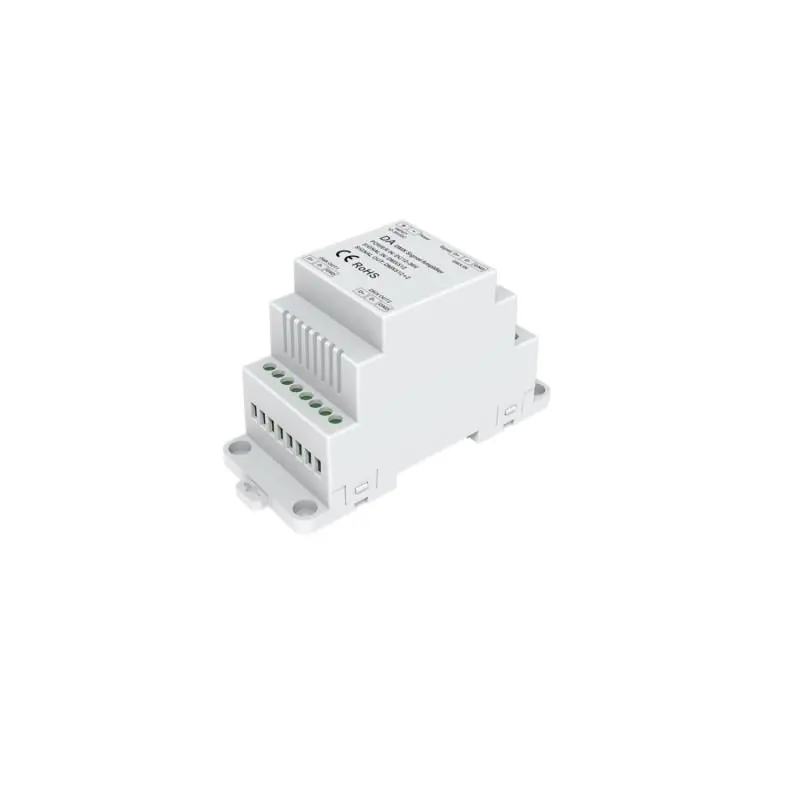 Amplificateur Splitter DMX512 2 Sorties 12-24V SKYDANCE DA Pour rail DIN