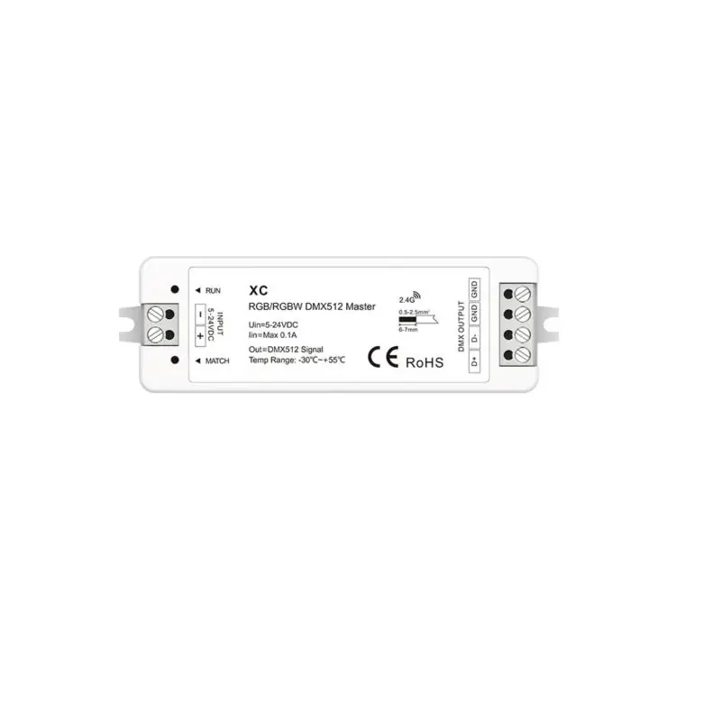 Contrôleur RF-DMX512 RGB/RGBW SKYDANCE XC