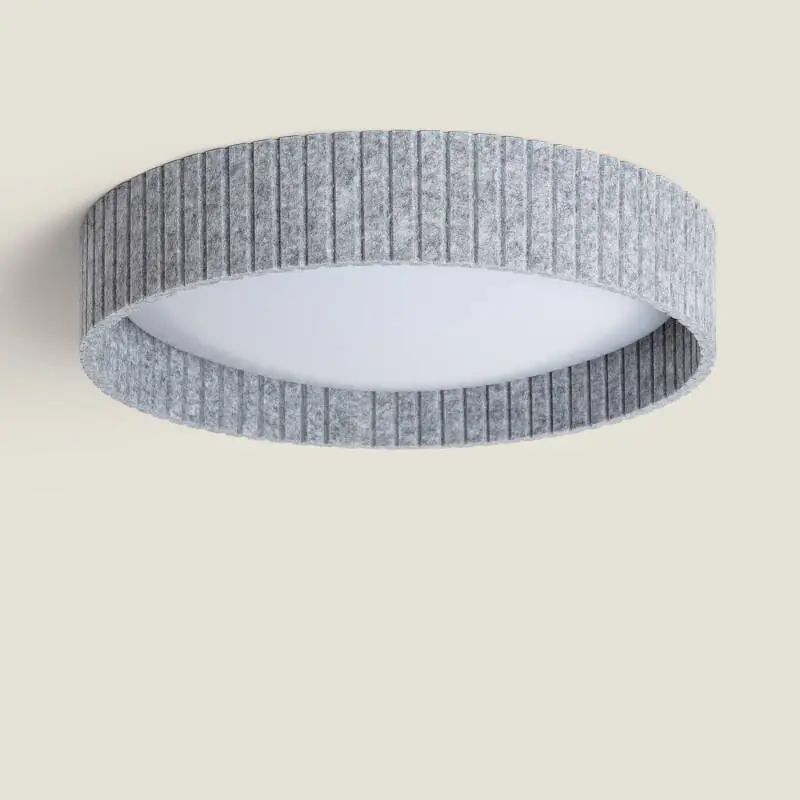 Plafonnier LED 24W Rond Feutre Ø500 mm CCT Sélectionnable Kaptyn