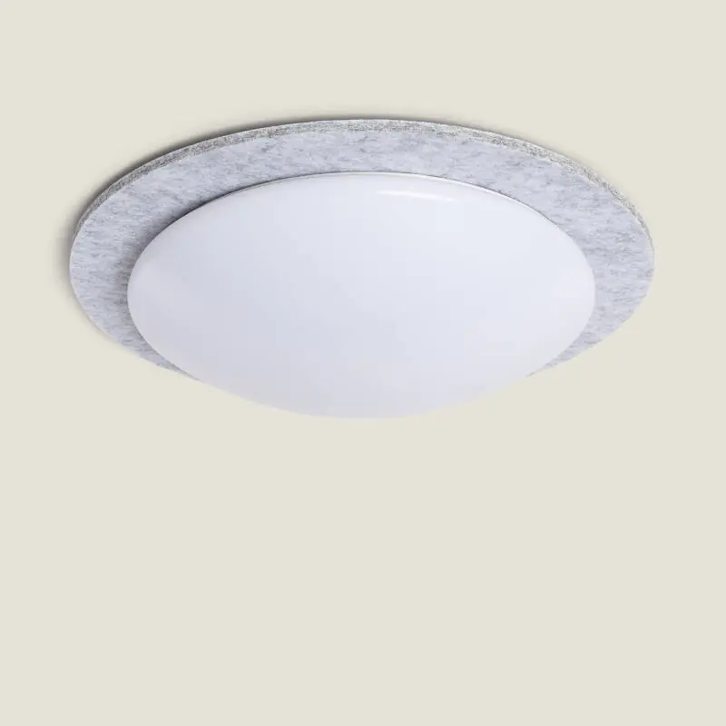 Plafonnier LED 18W Rond Feutre Ø460 mm CCT Sélectionnable Lezhan