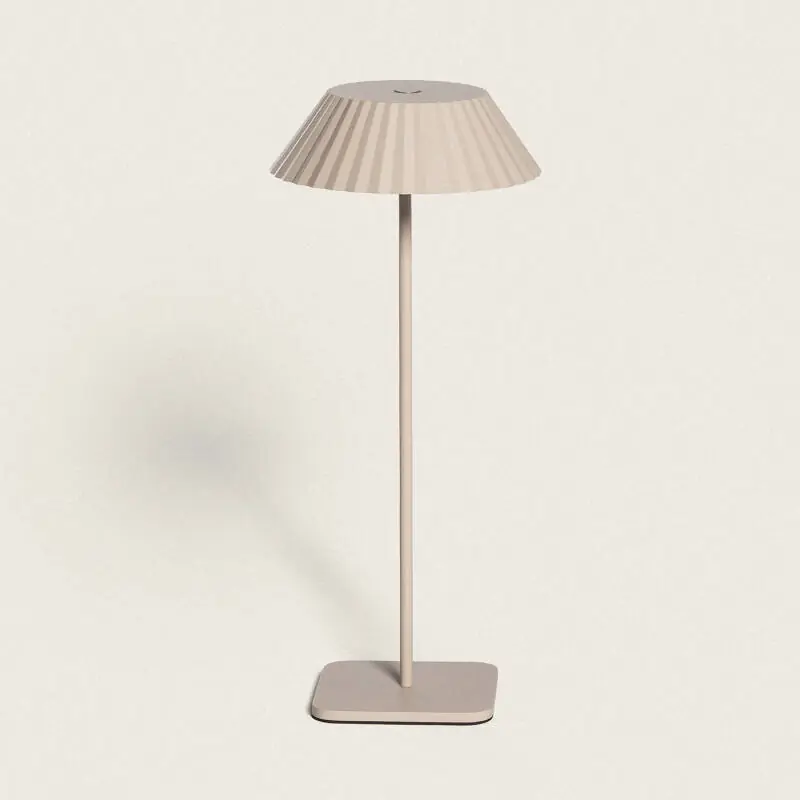 Lampe à Poser LED Portable Extérieur avec Batterie USB Rechargeable Métal Hoima