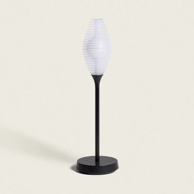 Lampe à Poser LED Portable Extérieure avec Batterie USB Rechargeable Métal Dukuza