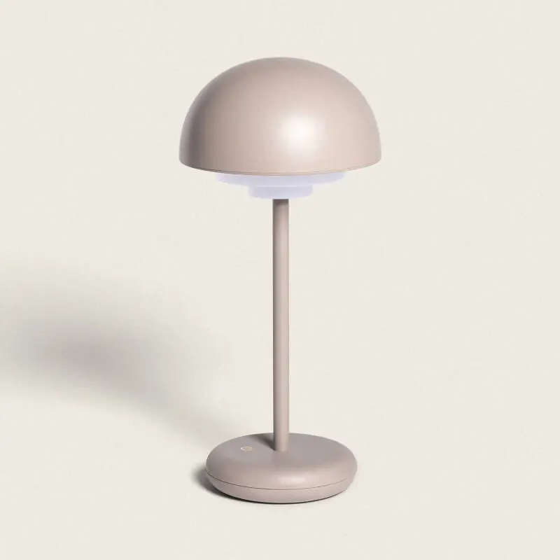 Lampe à Poser LED Portable Extérieure avec Batterie USB Rechargeable Métal Galdan