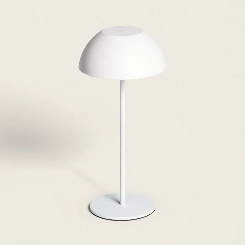 Lampe à Poser Portable LED 2W avec Batterie Rechargeable USB Métal Mugla