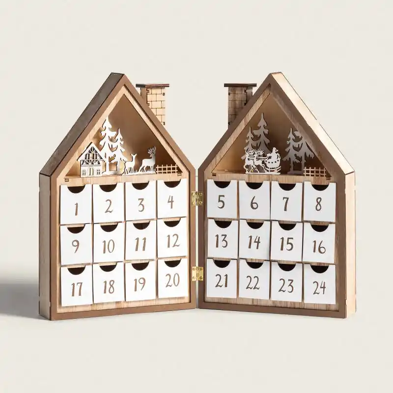 Calendrier de l‘Avent LED à Piles Joulud