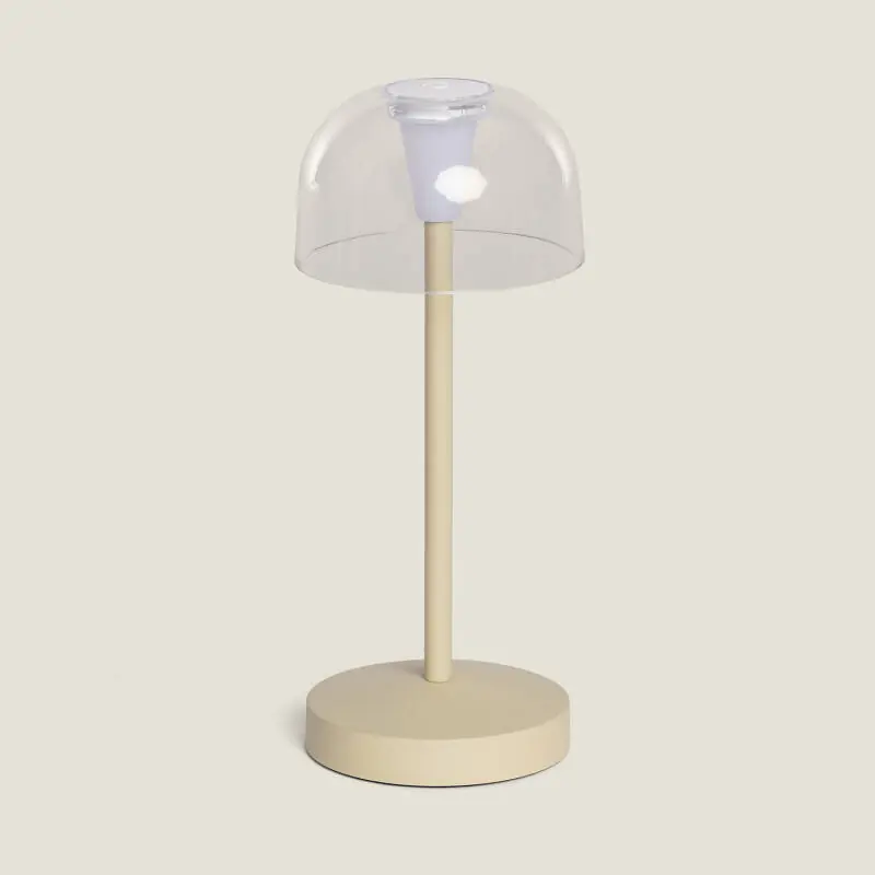 Lampe à Poser LED Portable pour Extérieur Métal avec Batterie Rechargeable Lendora