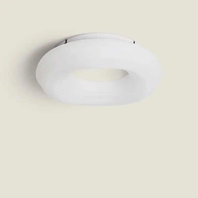 Plafonnier LED 24W Rond Métal Ø300 mm Kate