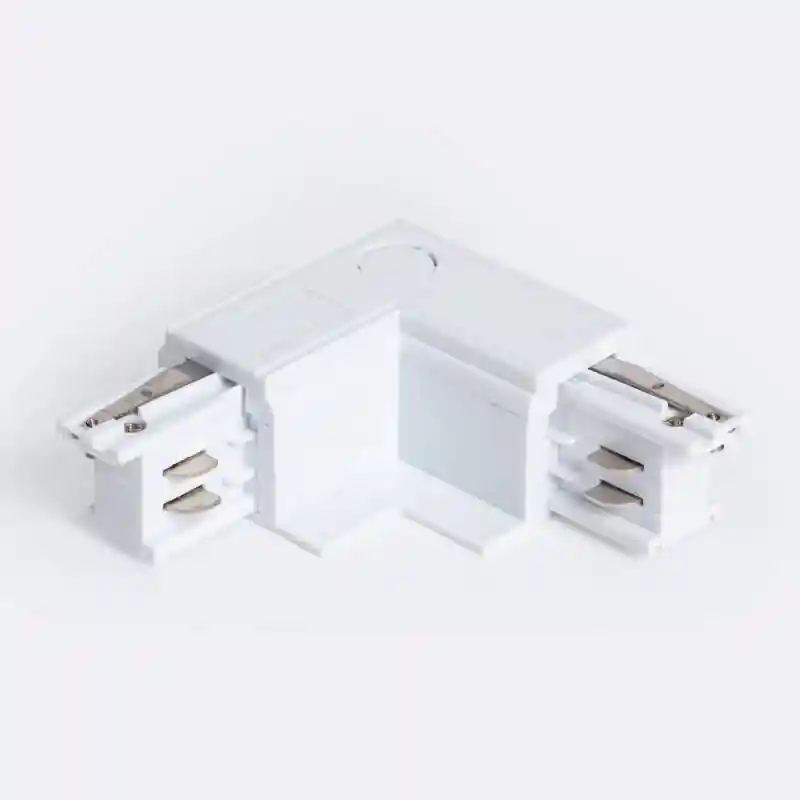 Connecteur ‘Right Side‘ Type L pour Rail Triphasé Borgia Encastré Aluminium