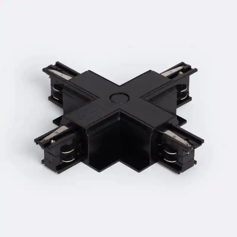 Connecteur Type X pour Rail Triphasé Borgia Encastré Aluminium