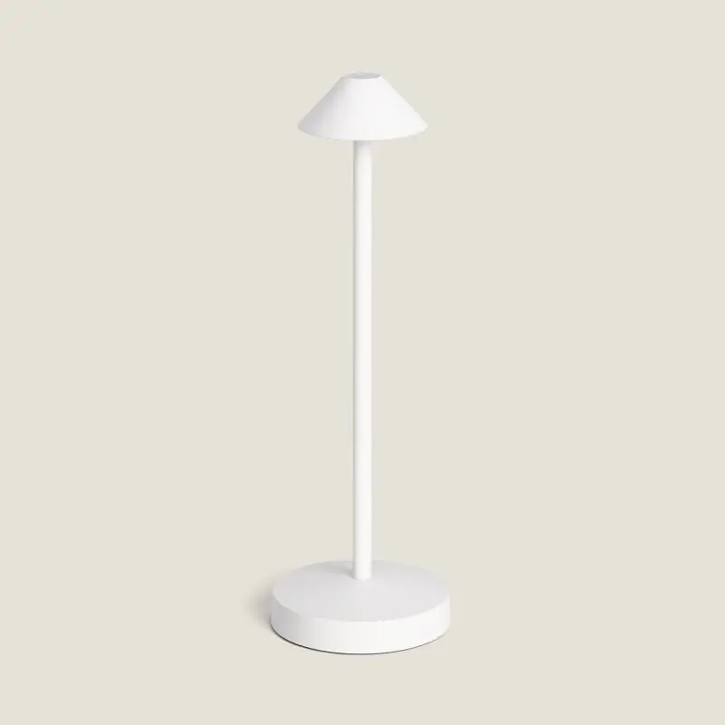 Lampe à Poser LED Portable Extérieure Métal avec Batterie Rechargeable Magatzi
