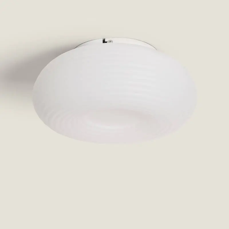 Plafonnier LED 24W Rond Métal Ø350 mm Junai