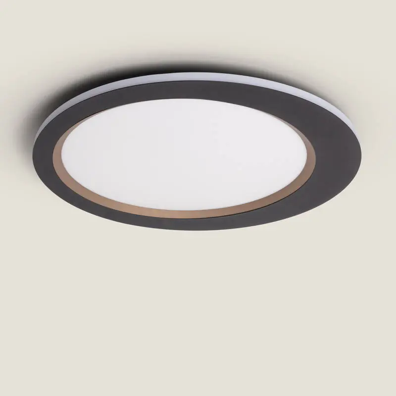 Plafonnier LED 40W Acier Taska