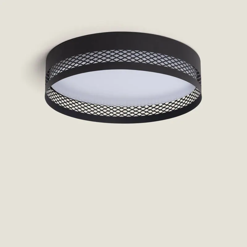 Plafonnier LED 30W Acier Saska S