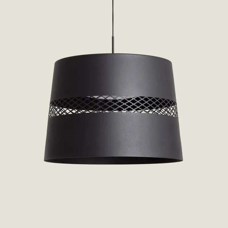 Suspension LED 28W Acier Saska