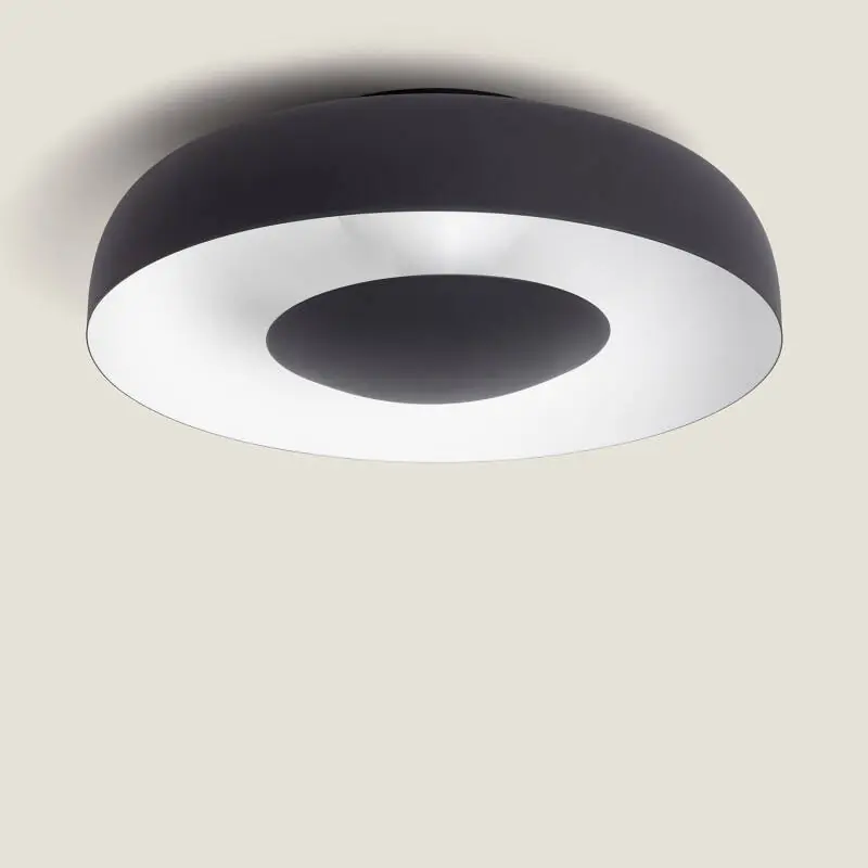 Plafonnier LED 20W Acier Duval