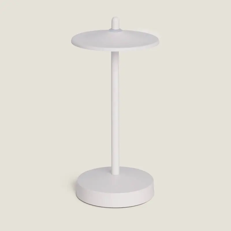 Lampe à Poser LED Portable Extérieure Métal avec Batterie Rechargeable Milevani