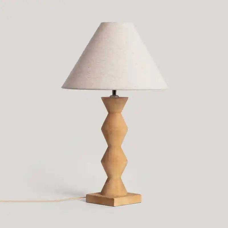Lampe à Poser Bois Akesh II