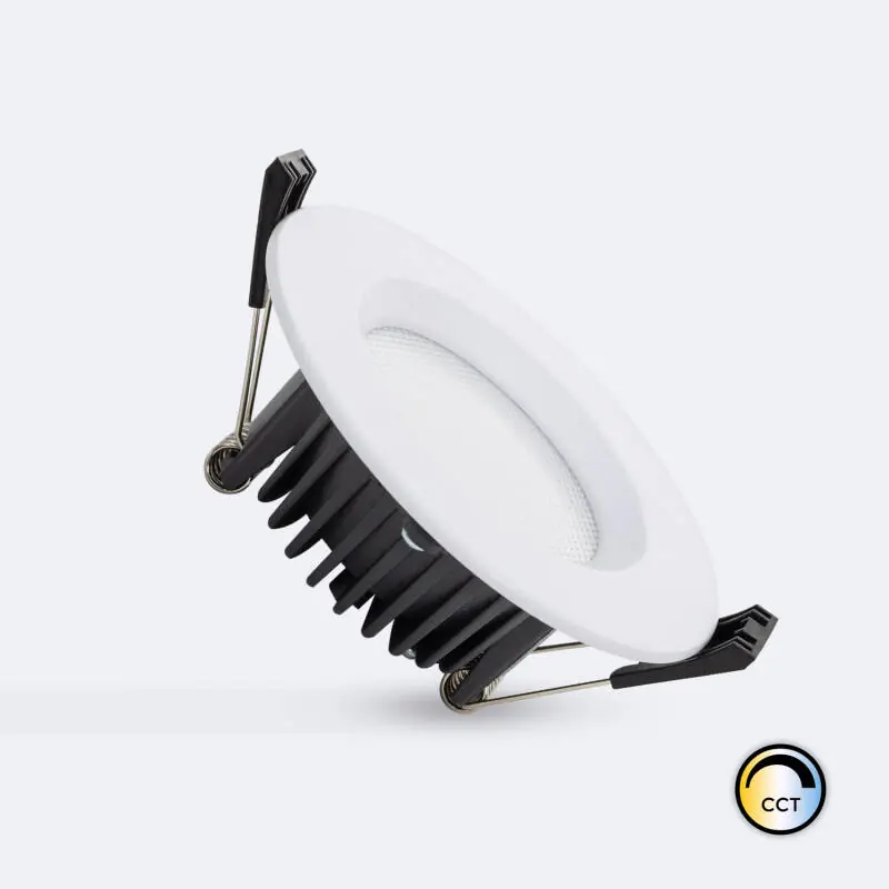 Downlight LED 7W Rond SAMSUNG AERO CCT Sélectionnable 130 lm/W Microprismatique LIFUD Coupe Ø 75 mm