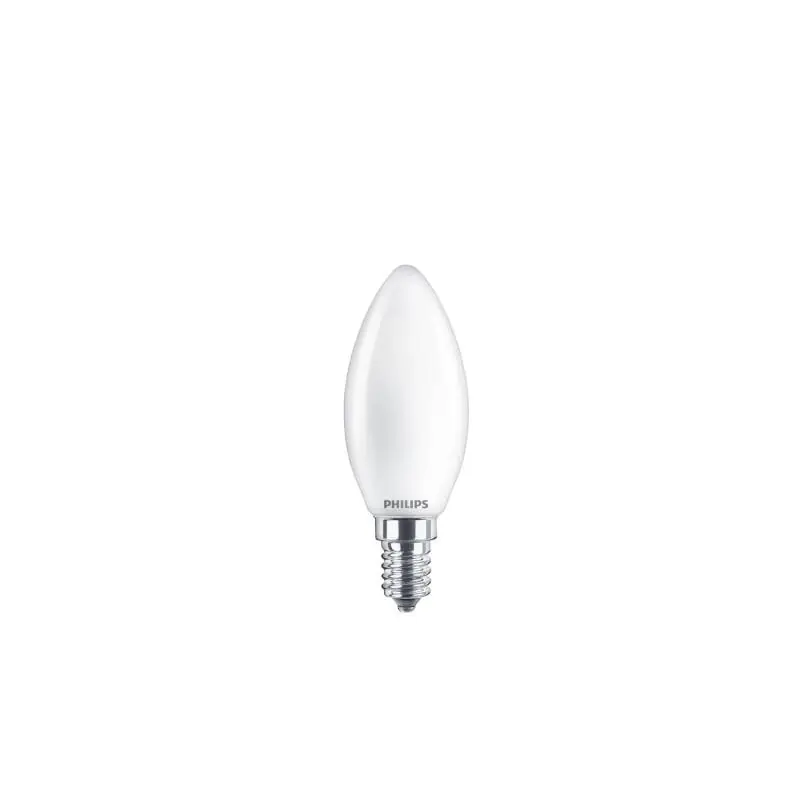 Ampoule Filament LED E14 4,3W 470 lm BA38 PHILIPS Candle