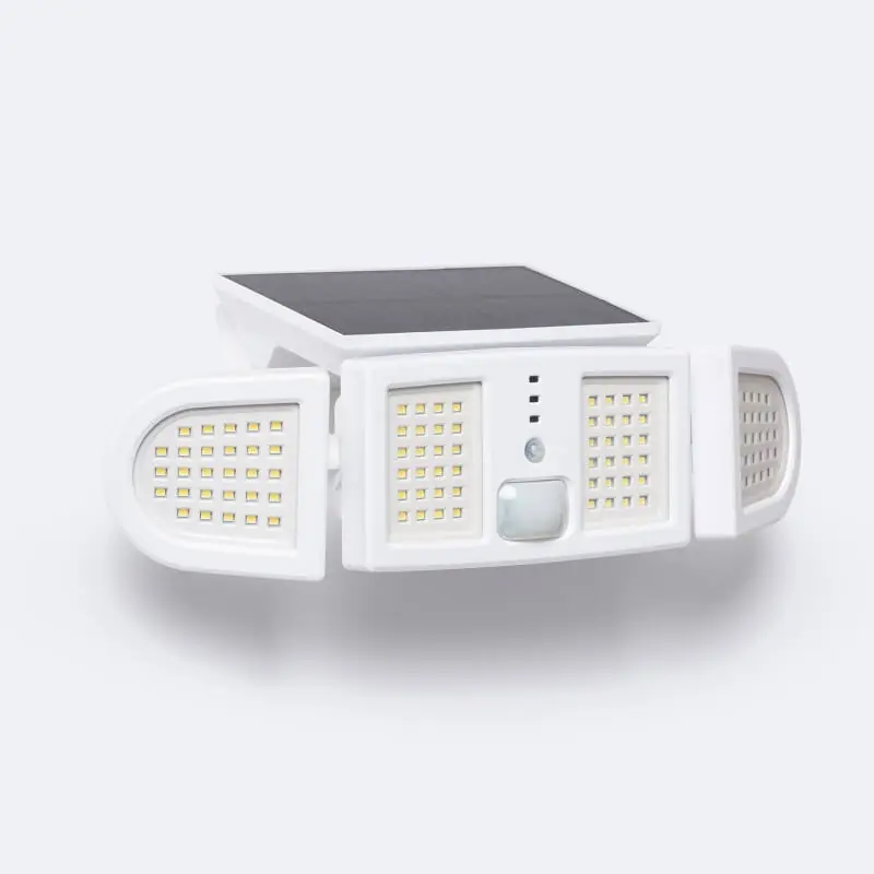 Projecteur Solaire LED 5W IP65 avec Détecteur de Mouvement PIR et Crépusculaire