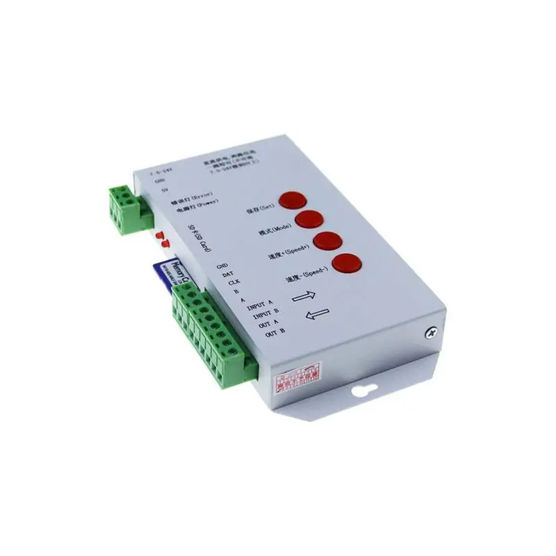 Contrôleur pour Ruban LED RGBIC Digital 5-24 V DC SPI T-1000S