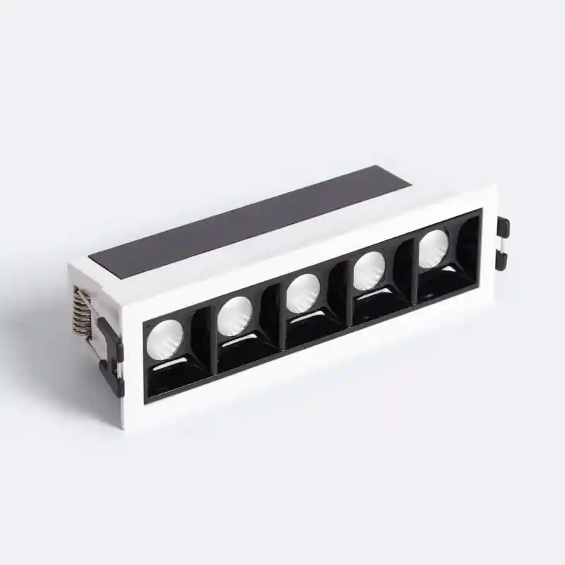 Spot LED Linéaire 7W Encastrable Batyo CRI90 Coupe 140x35 mm