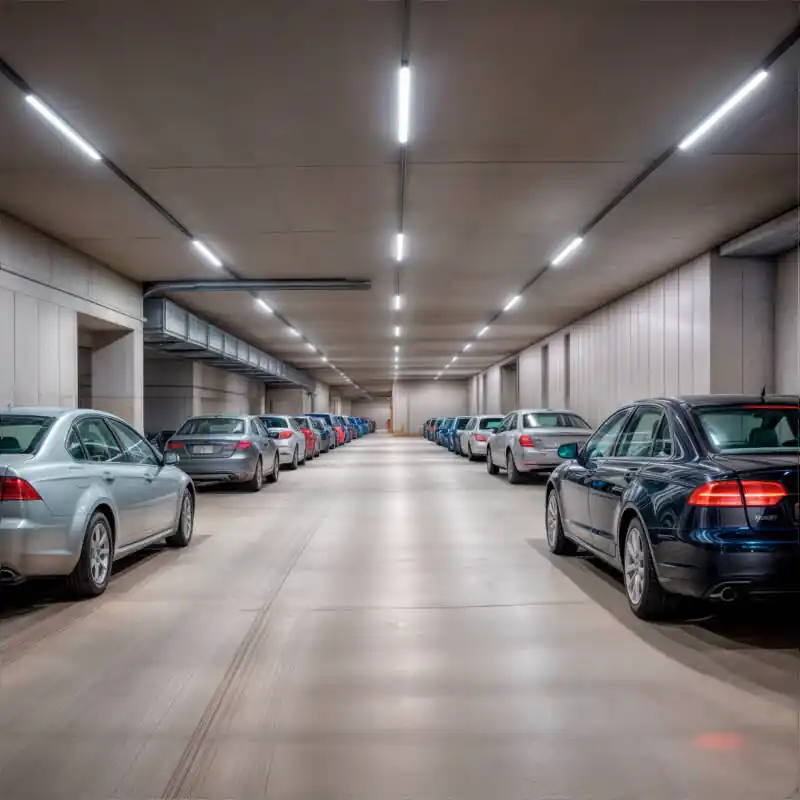 Réglette Étanche 60cm IP65 con Tubo LED Cristal 9W 140lm/W