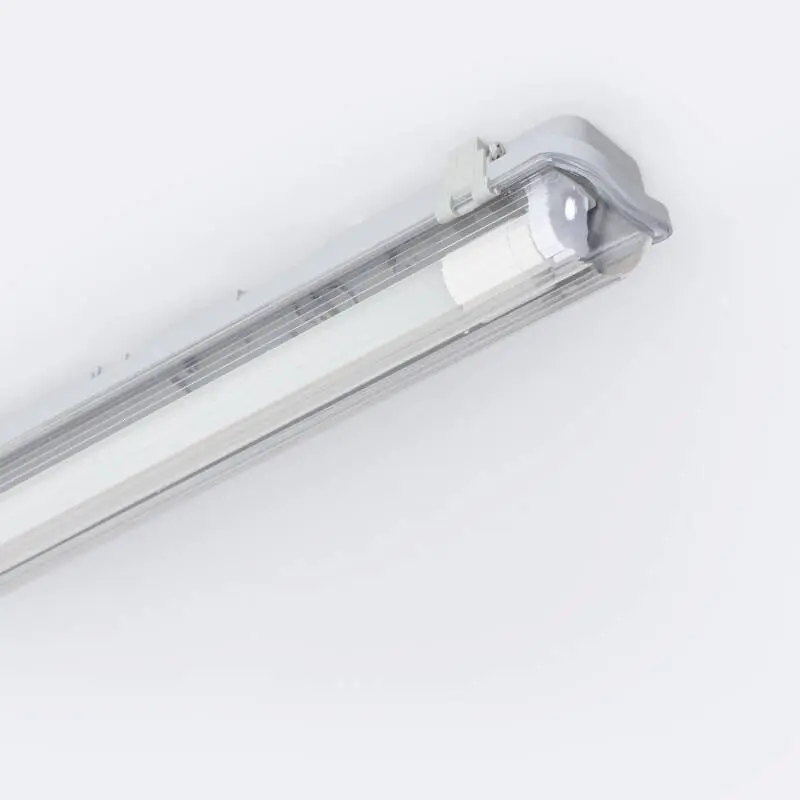 Réglette Étanche 120cm IP65 avec Tube LED Cristal 18W 140lm/W
