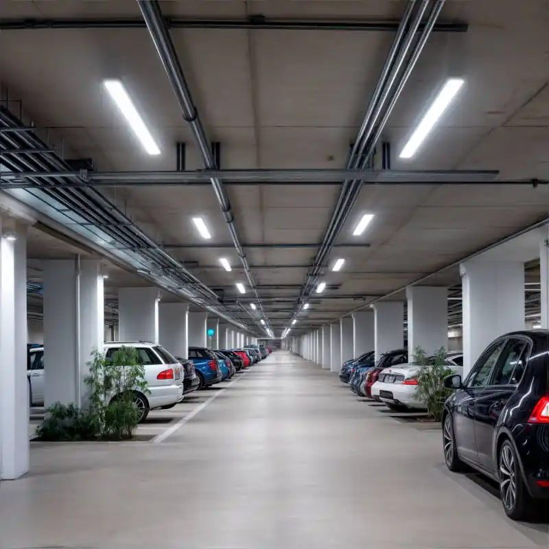 Réglette Étanche 150 cm IP65 avec deux Tubes LED Cristal 22W 140lm/W