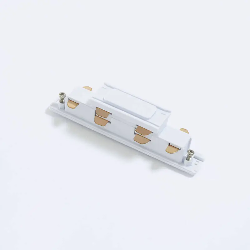 Connecteur Type I pour Rail Triphasé DALI Encastré Aluminium