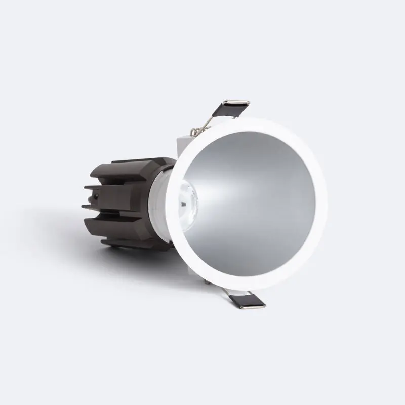 Spot Downlight LED 9W / 12W Conique Inclinaison 20º Areni Coupe Ø 85 mm