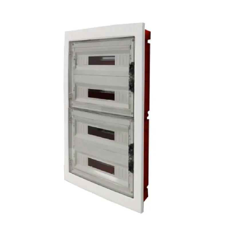 Tableau Électrique Encastré KAPPA Porte Transparente 54-72 Modules Industrie/Tertiaire/Résidentiel MAXGE
