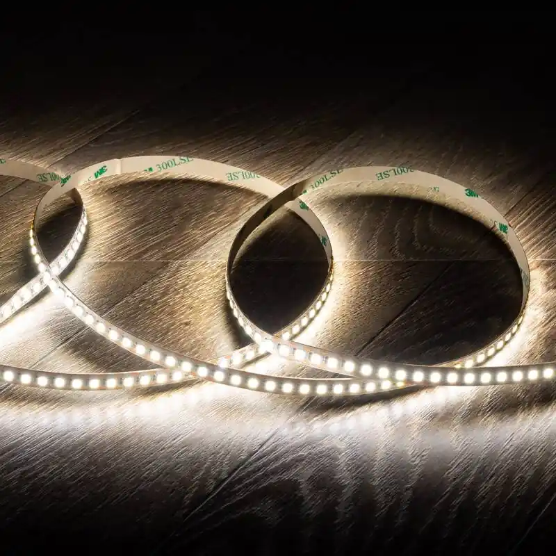 Ruban LED 24V SMD 160 LED/m 5m 15W/m 1650lm/m Largeur 8mm FreeCut IP20